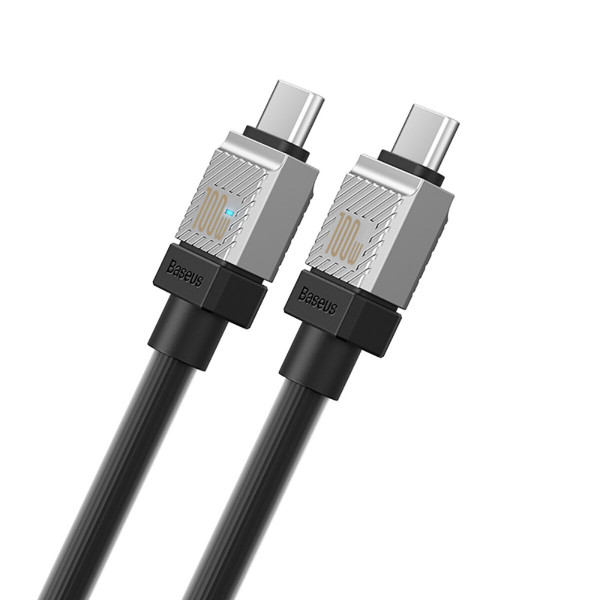 Кабель Baseus CoolPlay Series Fast Charging Cable Type-C to Type-C 100W 2m Black
