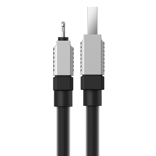 Кабель Baseus CoolPlay Series Fast Charging Cable USB to iP 2.4A 1m Чорний