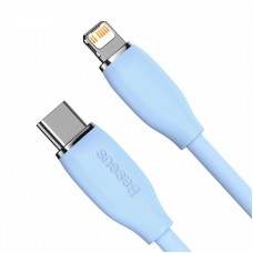 Кабель Baseus Jelly Liquid Silica Gel Fast Charging Data Cable Type-C to iP 20W 2m Blue