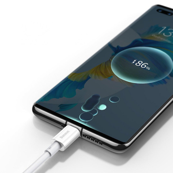 Кабель Baseus Superior Series Fast Charging Data Cable USB to Type-C 66W 2m White