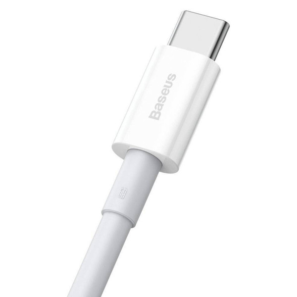 Кабель Baseus Superior Series Fast Charging Data Cable USB to Type-C 66W 2m White
