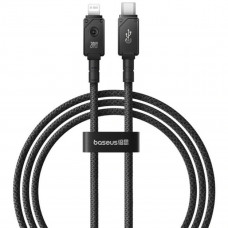 Кабель Baseus Unbreakable Series Fast Charging Data Cable Type-C to iP 20W 1m Cluster Чорний