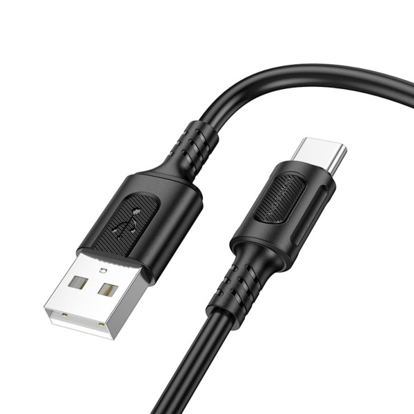 Кабель BOROFONE BX111 Feliz charging data cable Type-C 1m Black