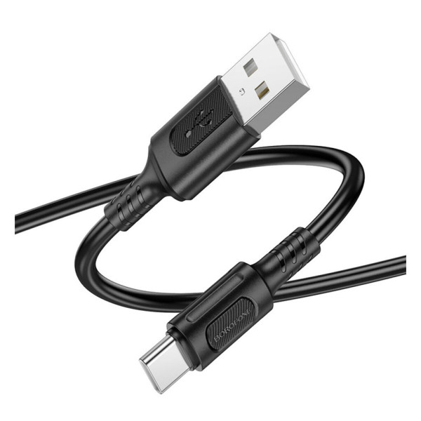 Кабель BOROFONE BX111 Feliz charging data cable Type-C 1m Black