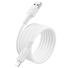Кабель BOROFONE BX116 Certain charging data cable iP White (6941991119750)