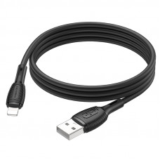 Кабель BOROFONE BX86 Advantage silicone charging data cable for iP Black (6974443388787)