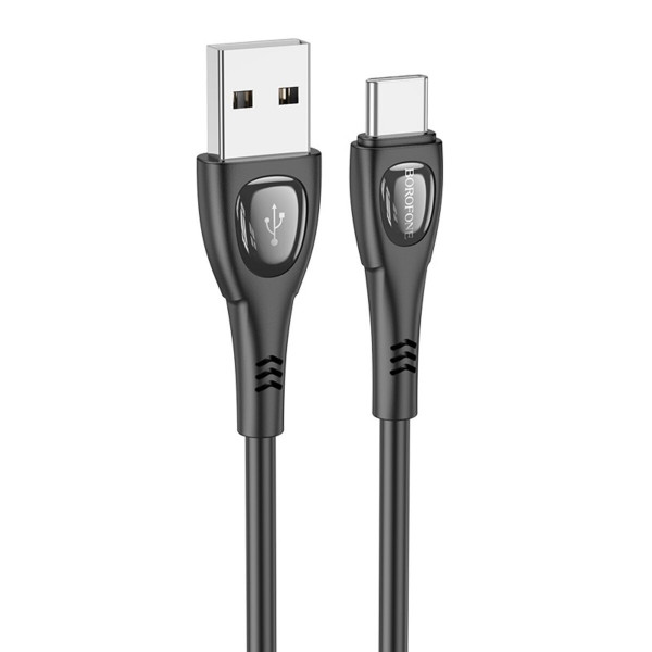 Кабель BOROFONE BX98 Type-C Superior charging data cable Black