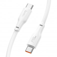Кабель HOCO X93 Type-C to Type-C 240W, 2m, TPE, TPE connectors, White