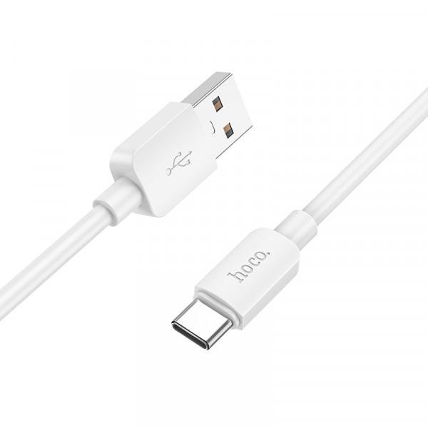 Кабель HOCO X96 Hyper 27W charging data cable Type-C White (6931474799098)