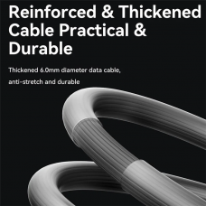 Кабель Usams US-SJ684 Type-C TO Type-C 100W 1.2m black