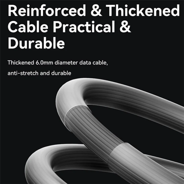 Кабель Usams US-SJ684 Type-C TO Type-C 100W 1.2m black