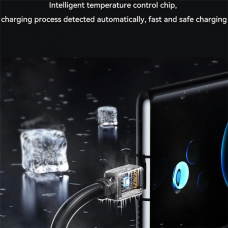 Кабель Usams US-SJ684 Type-C TO Type-C 100W 1.2m black