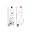 Кабель WUW-X169 USB Lightning 5А white (6972573331628)