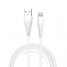 Кабель WUW-X196 USB Lightning 2,4А білий