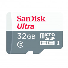 Карта пам'яті microSDHC (UHS-1) SanDisk Ultra 32Gb class 10 A1 (100Mb/s)