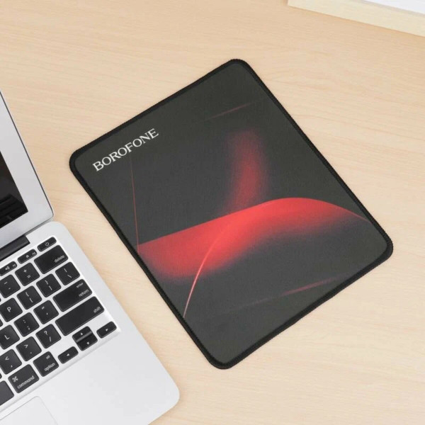 Килимок для миші BOROFONE BG8 Flying Eagle gaming mouse pad(200*240mm) Чорний