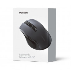 Миша бездротова UGREEN MU006 Ergonomic Wireless Mouse Black (UGR-90855)