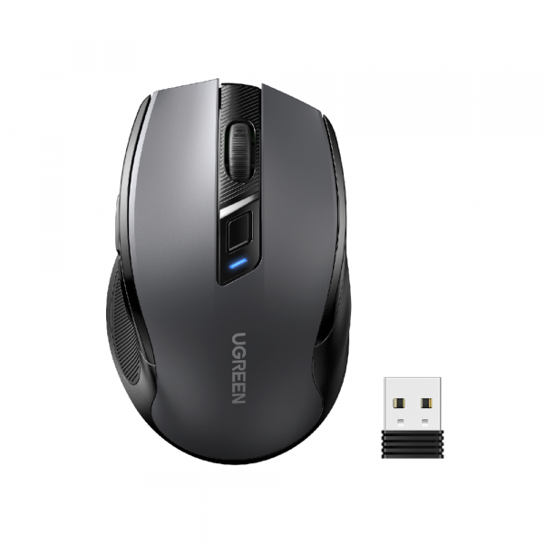 Маніпулятор миша бездротова UGREEN MU006 Ergonomic Wireless Mouse Black (UGR-90855)