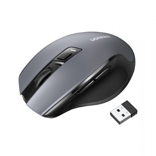 Маніпулятор миша бездротова UGREEN MU006 Ergonomic Wireless Mouse Black (UGR-90855)