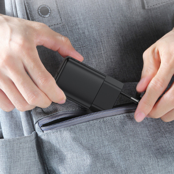 Мережевий зарядний пристрій ACEFAST A134 PD67W mini GaN USB-C fast charger Black (6974316285717)