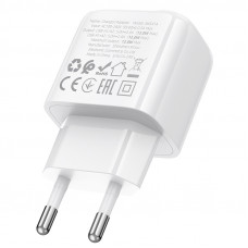 Мережевий зарядний пристрій BOROFONE BAS41A Potential dual-port charger White (6941991113741)