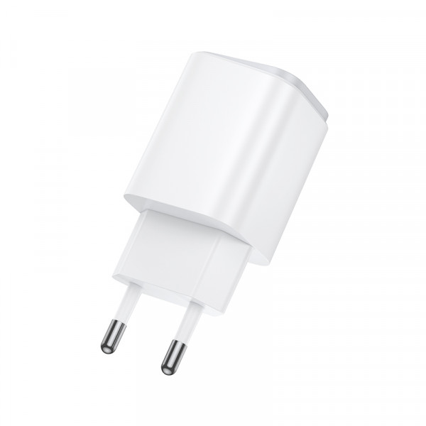 Мережевий зарядний пристрій BOROFONE BAS81A Star dual-port charger (EU) White (6941991126635)