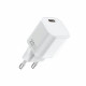 Мережевий зарядний пристрій WIWU 20W Cube GaN Fast Charger 1C Wi-G014 EU White (6977703654486)