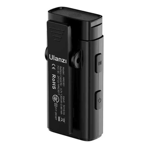 Мікрофон-петличка Ulanzi Vijim HM2301 Dual Channel Wireless Lavalier Microphone (A005 HM2301 )
