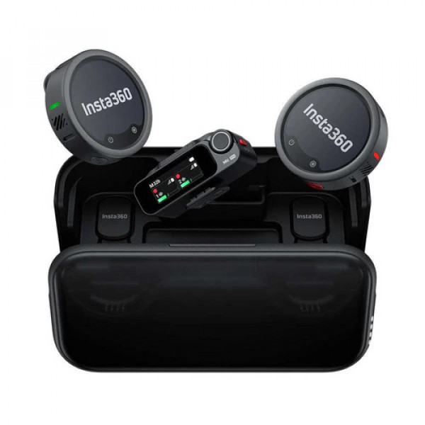 Мікрофонна радіосистема Insta360 Mic Pro (2TX+1RX) (6942590200771)