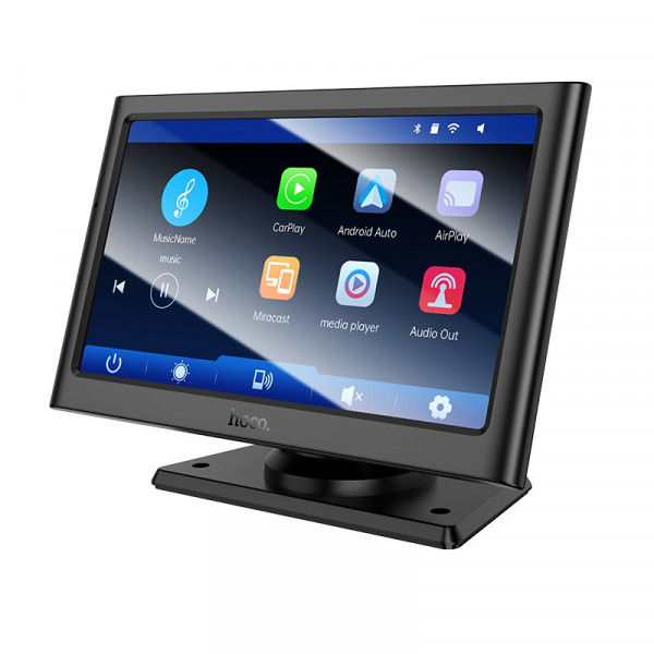 Монітор для авто HOCO HU2 Imogen 7-inch car wireless portable screen Black (6942007623681)