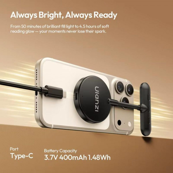 Накамерне світло Ulanzi M10 Magnetic Flexible Phone Light (L289)