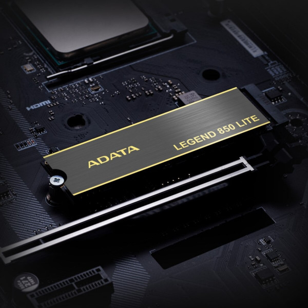 Накопичувач SSD M.2 ADATA LEGEND 850 LITE 1TB 2280 PCIe Gen 4x4 3D NAND Read/Write: 5000/3200 MB/sec