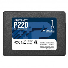 Накопичувач SSD Patriot P220 1TB 2.5" 7mm SATAIII (P220S1TB25)