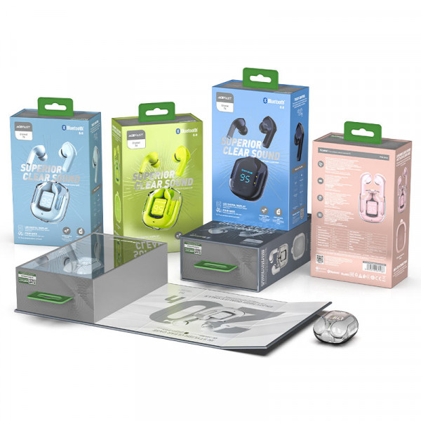 Навушники ACEFAST T6 True wireless стерео headset Youth Green