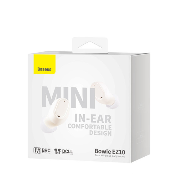 Навушники Baseus Bowie EZ10 True Wireless Earphones Білий
