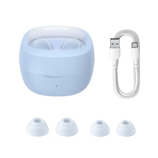 Навушники Baseus Bowie WM02 True Wireless Earphones Blue