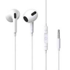Навушники Baseus Encok 3.5mm lateral in-ear Wired Earphone H17 White (NGCR020002)