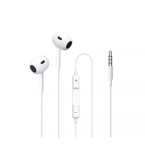 Навушники дротові REMAX Wired Earphones for Music and Call RM-570/a/i (3.5mm) White (6954851234692)