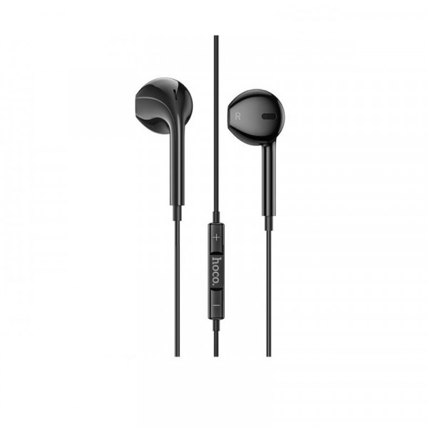 Навушники HOCO M101 Crystal joy Type-C wire-controlled digital earphones with microphone Black (6931474782359)