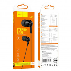 Навушники HOCO M97 Enjoy universal earphones with mic Black (6931474771780)