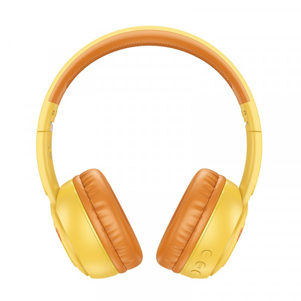 Навушники HOCO W60 Rhyme BT headphones for children Sun Yellow