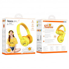 Навушники HOCO W60 Rhyme BT headphones for children Sun Yellow