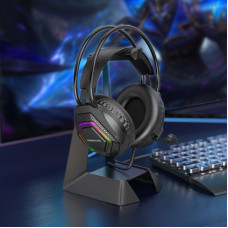 Навушники ігрові BOROFONE BO105 Thunder gaming headphones Black (6974443389227)