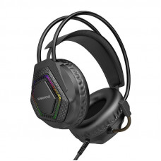Навушники ігрові BOROFONE BO105 Thunder gaming headphones Black (6974443389227)
