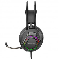 Навушники ігрові BOROFONE BO105 Thunder gaming headphones Black (6974443389227)
