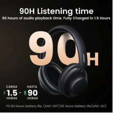 Навушники UGREEN HP202 HiTune Max5 Hybrid Active Noise-Cancelling Headphones Чорний(UGR-25255)