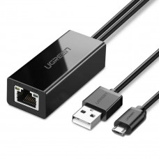 Перехідник UGREEN Ethernet Adapter for TV Stick (Black)