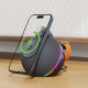 Портативна колонка ACEFAST K10 Air speaker with wireless charger Metal Grey (6974316286417)