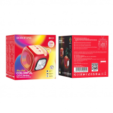 Портативна колонка BOROFONE BR29 Interest sports BT speaker Red (6941991100024)