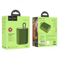 Портативна колонка HOCO BS47 Uno sports BT speaker Army Green (6931474756008)